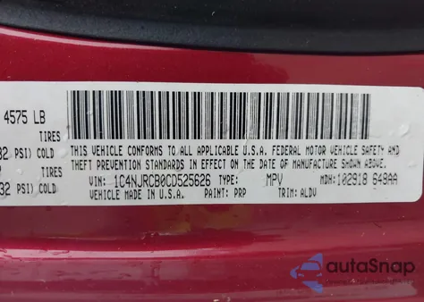 2012 Jeep Patriot Limited из США, поврежденный, VIN 1C4NJRCB0CD525626